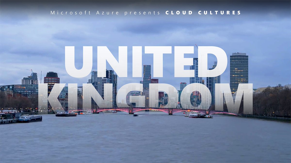 MSCloud's tweet image. Coming soon. Cloud Cultures: United Kingdom. 

Learn how cultures intertwine with cloud technology: msft.it/60169nDAG #MSCloud