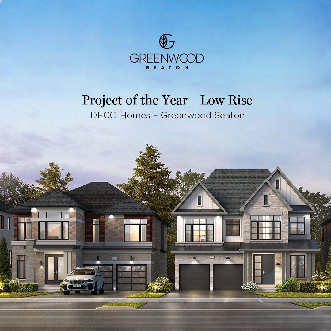 DECOHomesca's tweet photo. We are thrilled to hear that our Greenwood community has been chosen as a finalist in two categories for the #2023OHBAAwards!
✨Project of the Year, Low Rise
✨OHBA People’s Choice Award
We would like to thank the #OntarioHomeBuildersAssociation for this recognition. #DECOHomes https://t.co/S3Oxh3hii5
