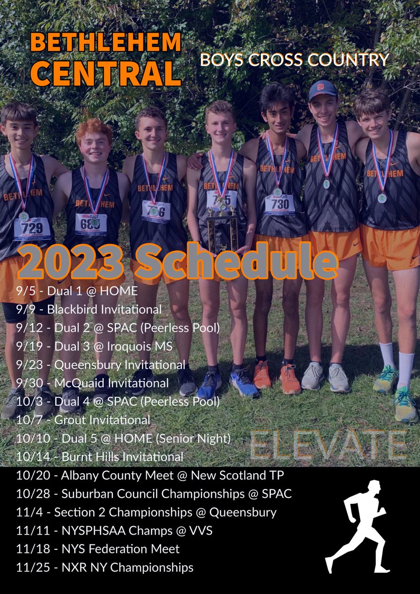 2023 BC Boys XC season opens at HOME this Tuesday starting at 4:15pm. <a href="/BCSDAthletics/">BC Eagle Athletics</a>