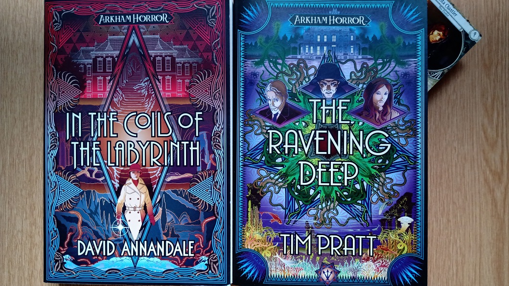 ArkhamChronicle's tweet photo. Investigators!
It is about time for another @AconyteBooks #ArkhamHorror novel giveaway. Or maybe past time. Who knows! Time is an illusion anyway.
Let us know which of these you would like as a prize in the next #12MonthsOfChristmas competition.
Reddish Blue or Bluey Purple? https://t.co/Rp7HzFl8su