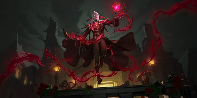 I know they are called "Hemomancers" but they look like vampires and pretty glamorous to me...but go on.  