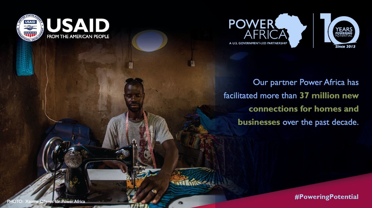 Congratulations to @PowerAfricaUS on their 10th anniversary! Husk has been a proud #PowerAfricaPartner 🤝 since its 2013 launch. Together, we're #PoweringPotential for millions of people and businesses across #Africa 🌍. Learn more: buff.ly/3Pg6mLG

#Minigrids #Solar