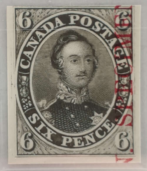 AllNations1949's tweet photo. Canada #2RCvii VF 1851 6d Plate Proof w/ dealer Cert. $300 Lot 17 in our auction Saturday 2nd September 2023 #6dPlateProof #CanadaStamps #CCCPhilatelicDepartmentCertificate #Certificate
https://t.co/nycgLjeaUY https://t.co/0QDXEjLj3H