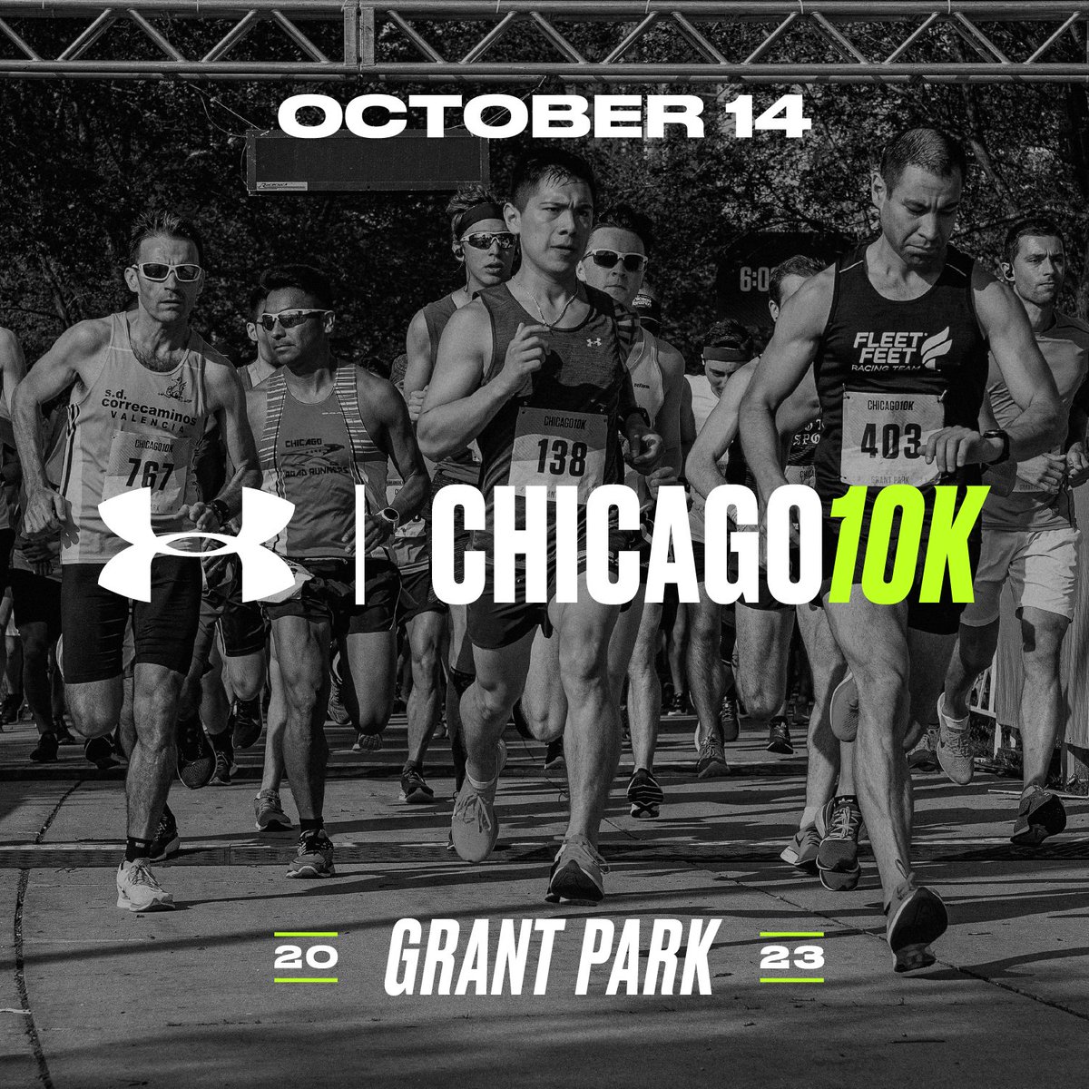 CARARuns's tweet photo. On Saturday, October 14, join thousands of runners in Grant Park for the 2023 Under Armour Chicago 10K.
Secure you spot at https://t.co/jjUYvfQYG0! #runchicago https://t.co/aRAdFjtlu9