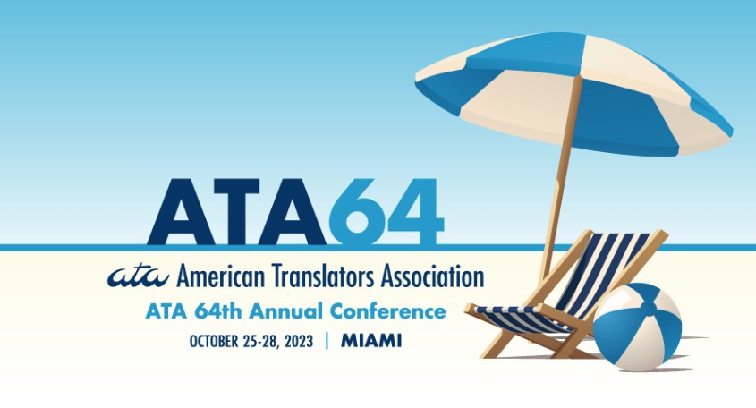 Come meet us at the annual conference of the American Translators Association in Miami!  We have a booth!