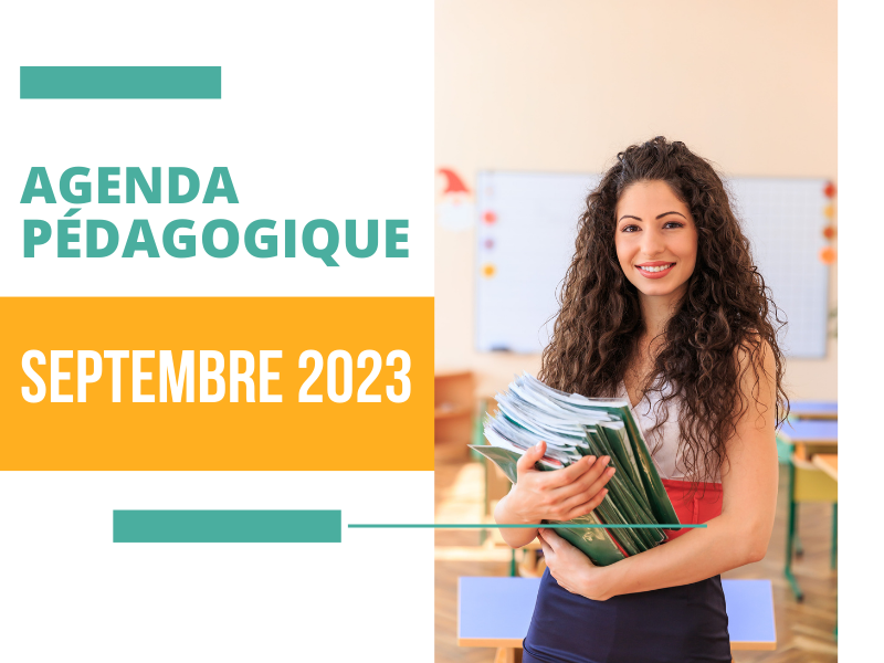 📅 Agenda pédagogique - septembre 2023 
Ce mois-ci, découvrez un balado au sujet de l'identité bilingue, un webinaire sur l'enseignement explicite du vocabulaire, un résumé de recherche sur les discours sur le français des autres et bien plus encore!

👉 loom.ly/nkHfroY