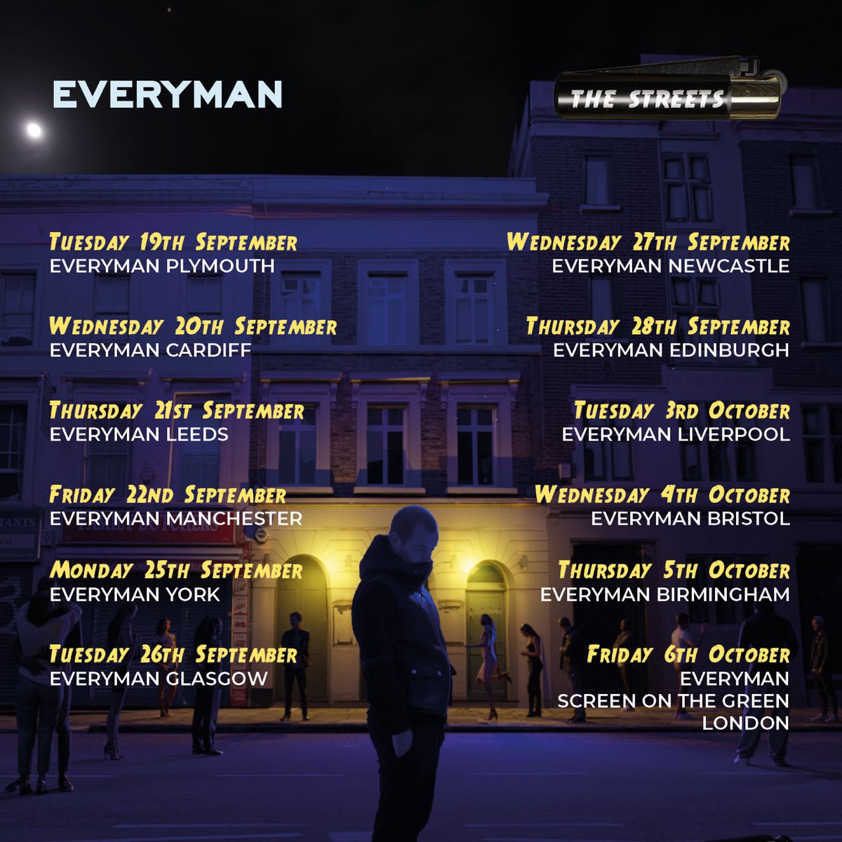 mikeskinnerltd's tweet photo. Coming to an @Everymancinema near you. https://t.co/LNwmNxxdYX https://t.co/BmQzA75Wxm