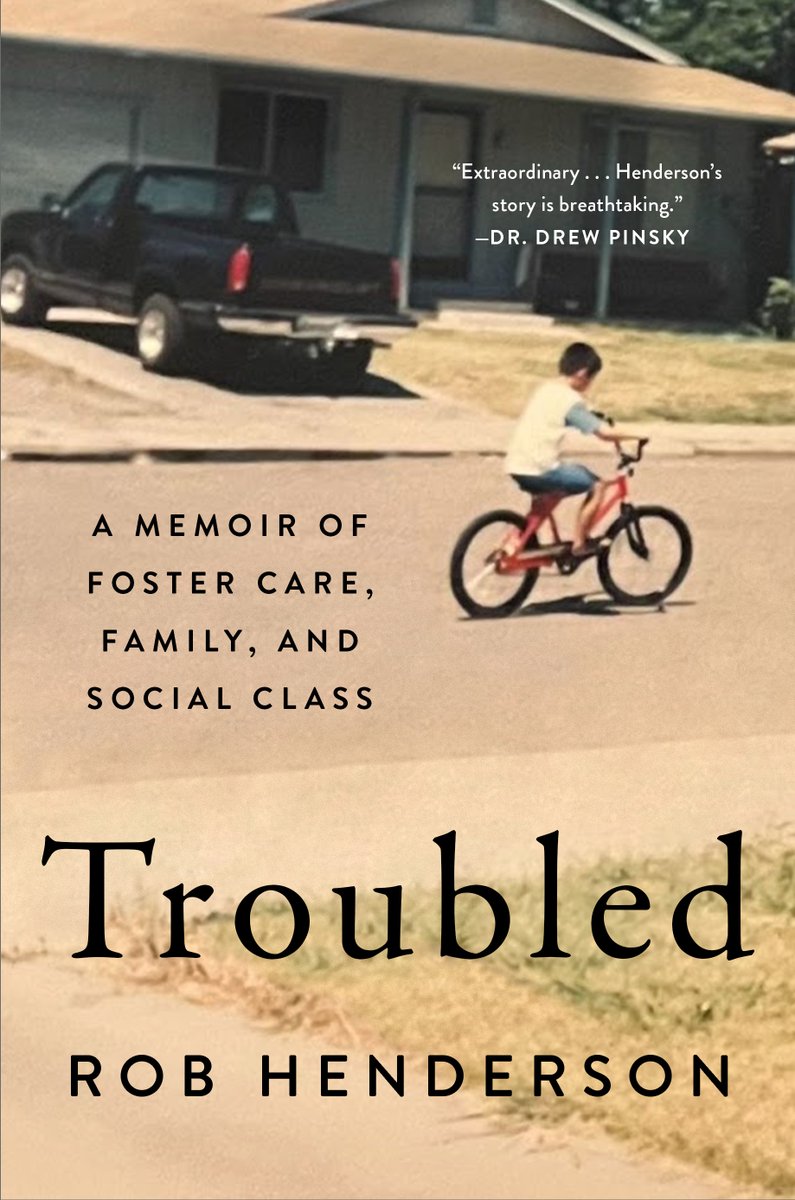BOOK COVER REVEAL 'In this raw coming-of-age memoir, Rob Henderson vividly recounts growing up in foster care, enlisting in the US Air Force, attending elite universities, and pioneering the concept of 'luxury beliefs'—ideas and opinions that confer status on the upper class…