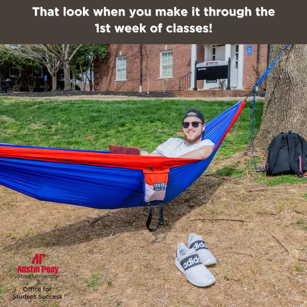 APSUSuccess's tweet photo. You have almost made it through the 1st week of classes! 🙌
You should be so proud of yourself for trying something new, taking the next step in continuing your education, & overcoming the many obstacles you have faced to get here.
#APSUSuccess https://t.co/Nwwa2u58nm