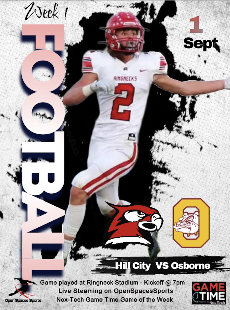 Its Football Friday! Good luck to all of the teams kicking off their season tonight!