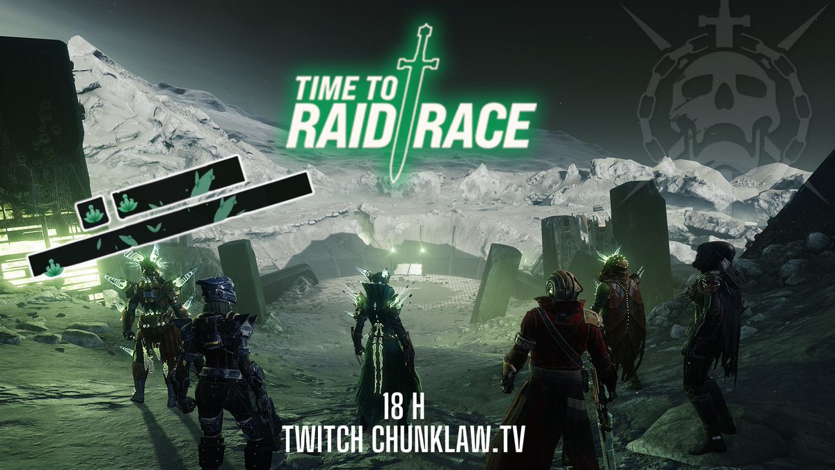 H-2 La world Raid race pour la chute de Cropta commence à 19 h ! 🚨

Rendez a vous 18 h pour Le Time to raid  Race ! 
Présentation des équipes que l'on suivra toute la soirée

A 19 h départ de la course on va suivre ça ensemble avec multi POV ! 🔥🔥

#Destiny2 <a href="/DestinyGameFR/">Destiny 2</a>
