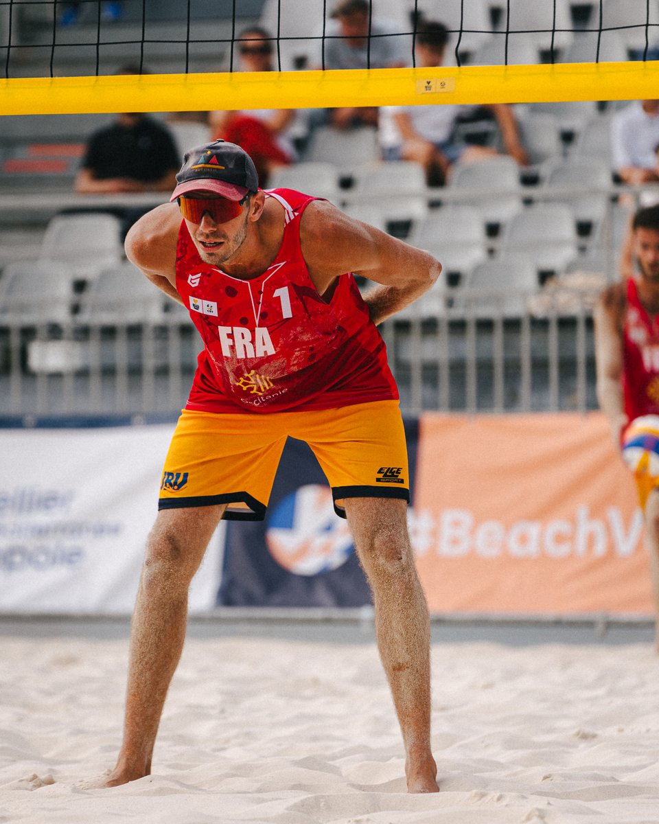 Pool D >  🇫🇷 Cattet / Barthelemy ont gagné  2-0 (21-13, 21-17) contre 🇫🇷 Merle / Genevieve Gardoque #beachprotour #montpellier #beachvolley #beachprotourmontpellier