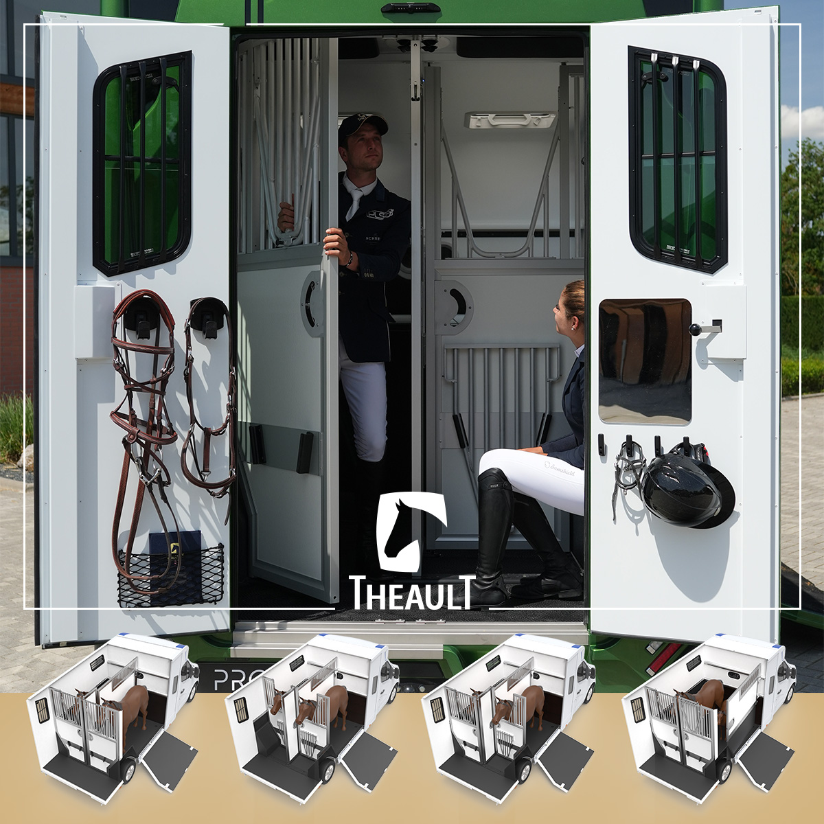 vanstheault's tweet photo. Stud, Sport or breeding versions: with the Switch© system you can instantaneously adapt the horse part for each horse you want to transport! 

More 👉 https://t.co/SBJJhNtDLR

#theault #proteo #proteoswitch #comfort #firstclasstravel #horseboxes #madeinfrance #madewithpassion https://t.co/V5eNSQSO56