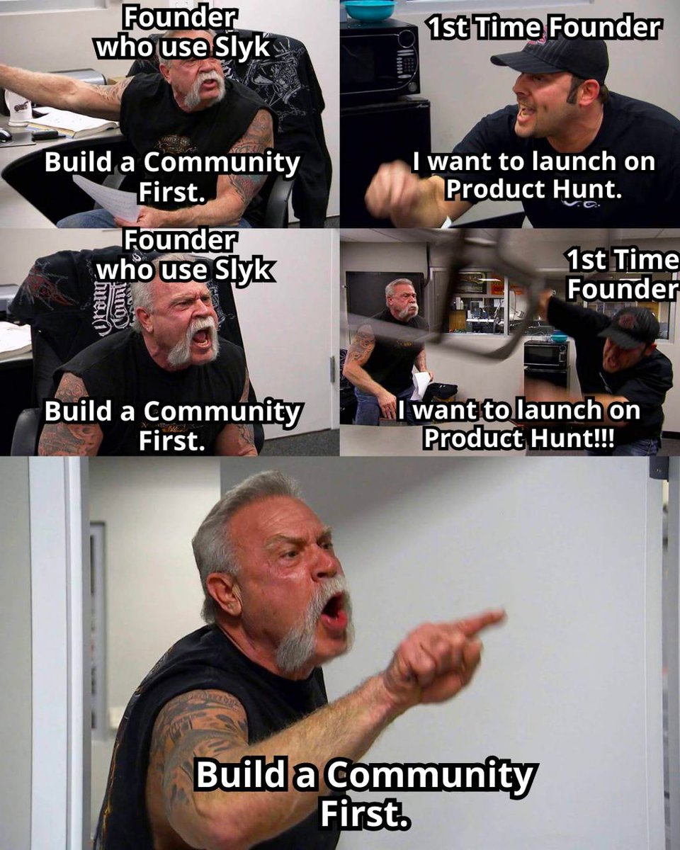 slykHQ's tweet photo. Build a #Community First‼️

https://t.co/eFcD9Y4aJ7 makes it easy for founders to launch a #Startup in minutes and reward your community for helping you grow.

#StartupSuccess is #Slyk. https://t.co/4bqpM8xhhW