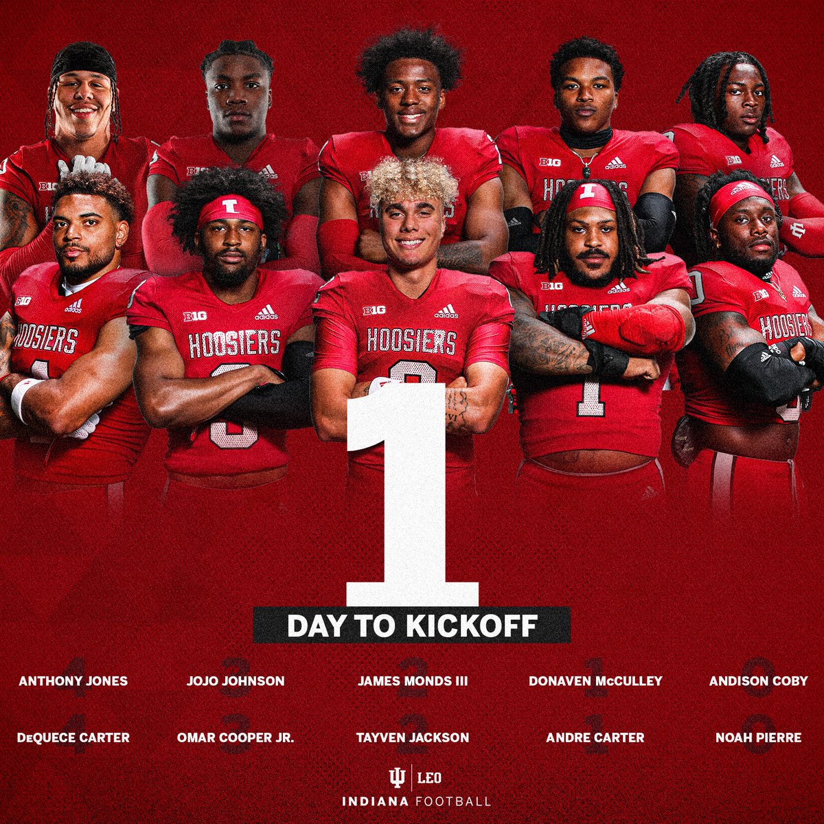 1 day to kickoff‼️