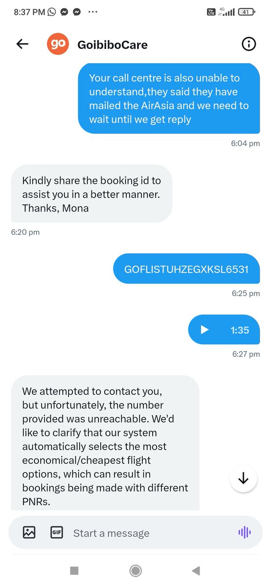 Vijayccu's tweet photo. @sanjaybhasin05 
Need your urgent help in our upcoming travel as call centre is unable to help https://t.co/MSCPbRylfn