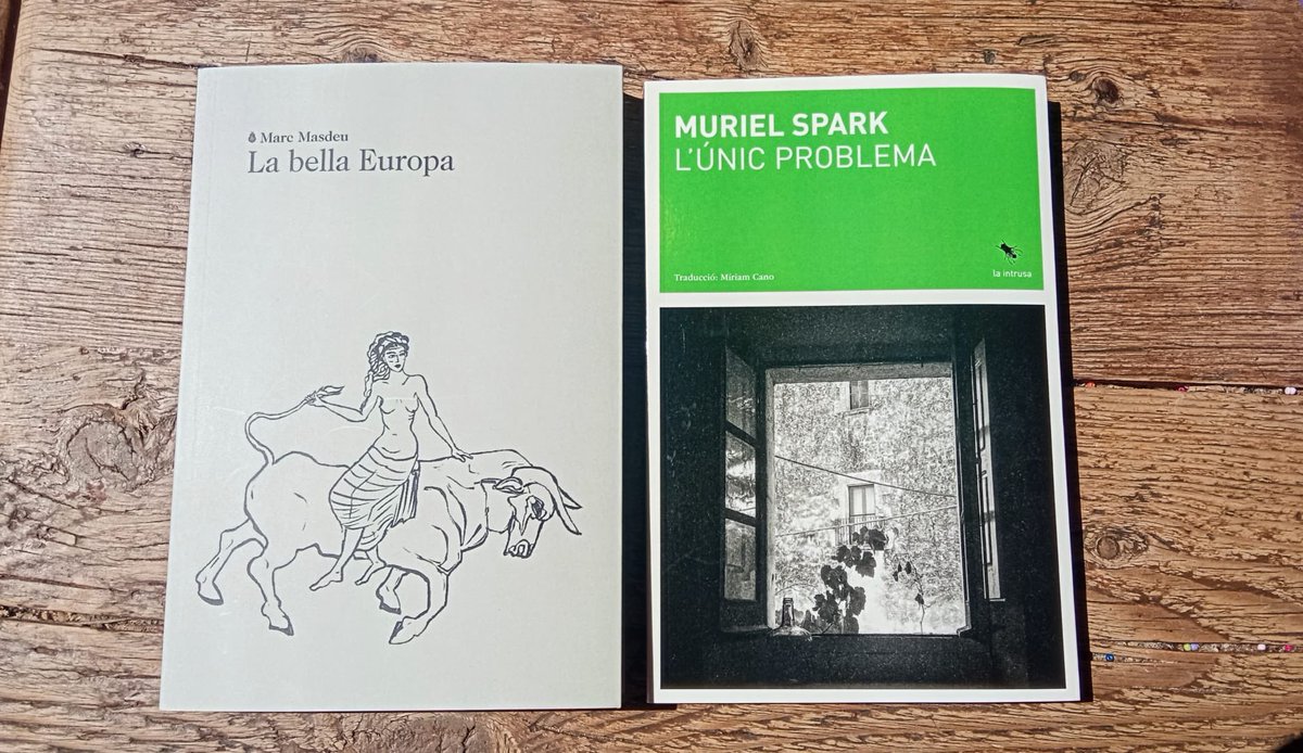 LaBreuEdicions's tweet photo. #laintrusa
Torna, en català, #MurielSpark amb traducció de @_mrspremise 🏡 #LÚNICPROBLEMA

#cicuta

#MarcMasdeu publica una novel·la que supera tots els límits de la mateixa, #LABELLAEUROPA. Dues històries aparentment deslligades. https://t.co/I173mpH7tc