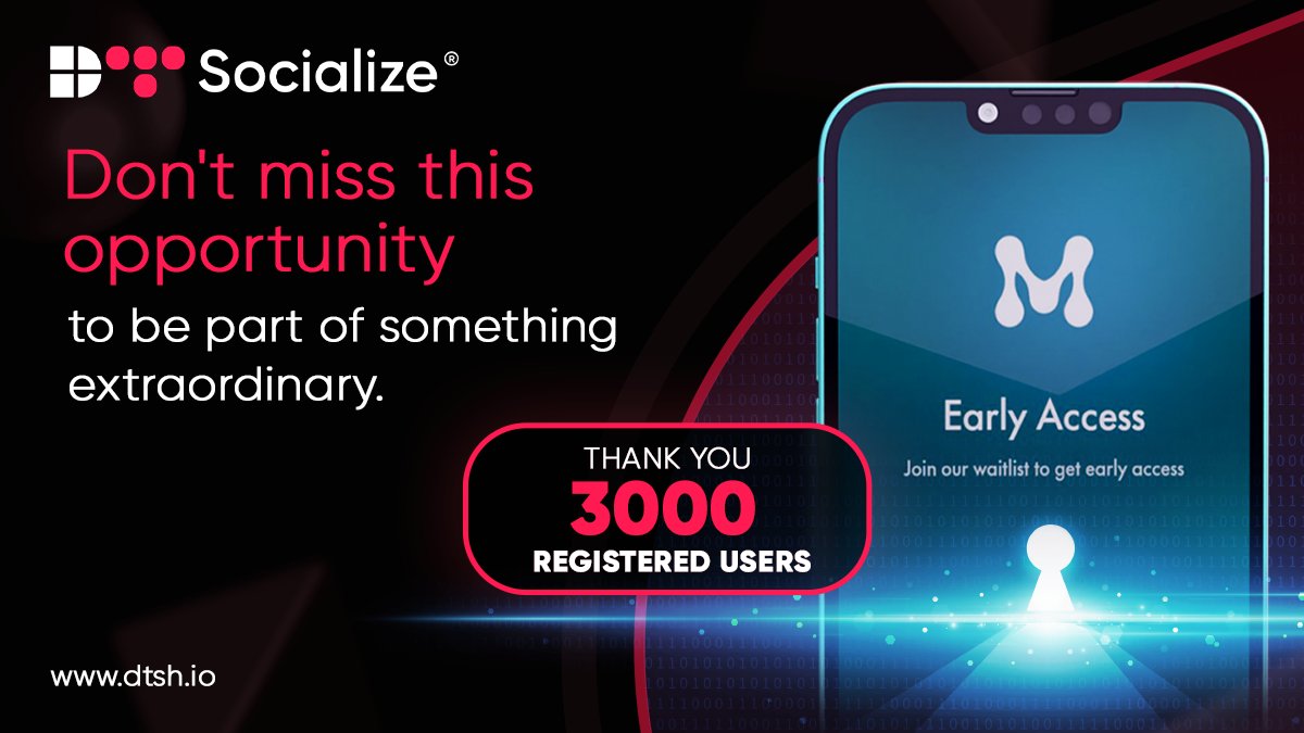 UMetaWorld's tweet photo. We're thrilled to announce that our innovative app, MAIA, is closing in on 3,000 registered users!
👉 To become an Alpha tester and make MAIA a part of your daily life, click the link below and follow the instructions: https://t.co/FJp4Z7Bfg1
#DTSH #MAIA https://t.co/vTyltqXyEl