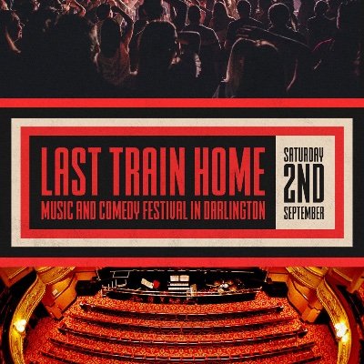 Tomorrow... All aboard for @LastTrainFest!!! 🚂 🕔 We're on 5pm @ Darlington Hippodrome stage Tickets & info: facebook.com/events/s/last-…