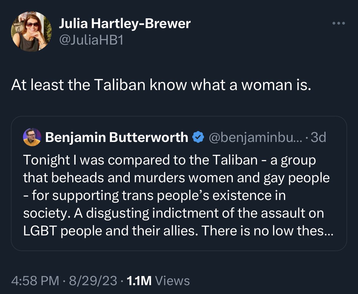 yass girl support that terrorist group to own the libs