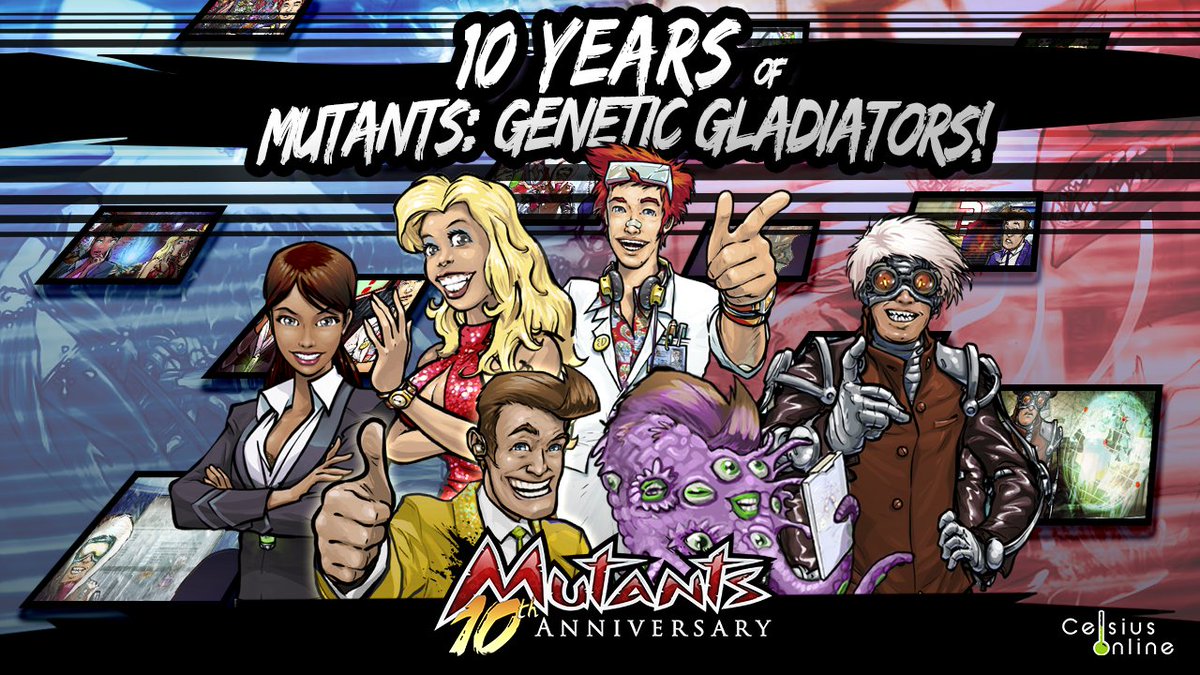 🎂 Happy Birthday, Mutants: Genetic Gladiators! 🤖

🥳 Celsius Online is currently celebrating the 10-year anniversary of Mutants: Genetic Gladiators! 🎉

Visit our LinkedIn Post to know more: linkedin.com/posts/celsius-…