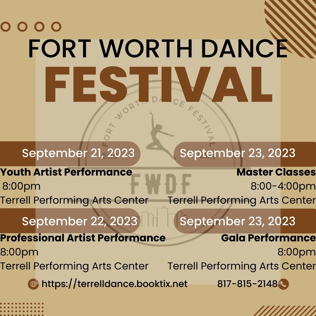 txballettheater's tweet photo. Exciting News! TBT Joins the Fort Worth Dance Festival!
We're thrilled to announce that TBT is participating in the Fort Worth Dance Festival hosted by @IMTerrellFWISD celebrating the art of dance on a vibrant stage.
#FortWorthDanceFestival #FWDF  #CommunityEvent #DanceFestival https://t.co/fPcmrMLBUO