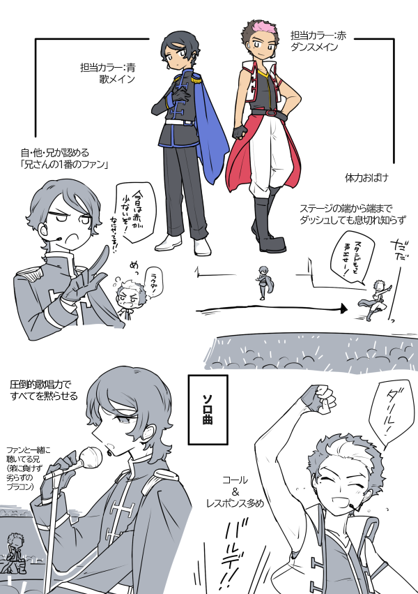 アイドルやってる世界線のラウグエ 