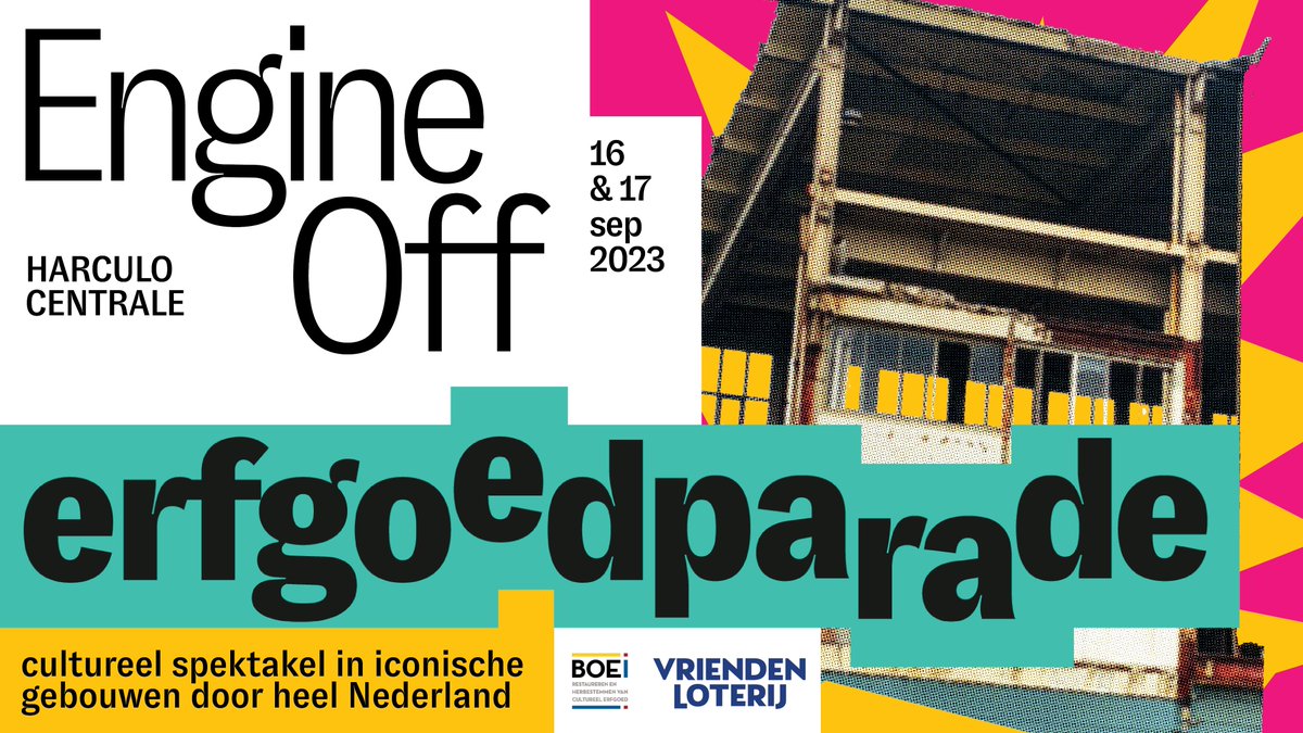 Engine Off - We brengen in deze 50 minuten durende voorstelling de centrale van Harculo weer even tot leven
erfgoedparade.nl/events/engine-…

#erfgoedparade #liefdevooroudegebouwen #harculo #ijsselcentrale #ijb23 #engineoff