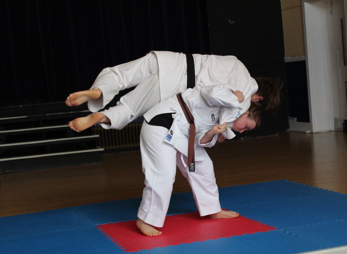 Congrats to black belt Eva #thisgirlcan