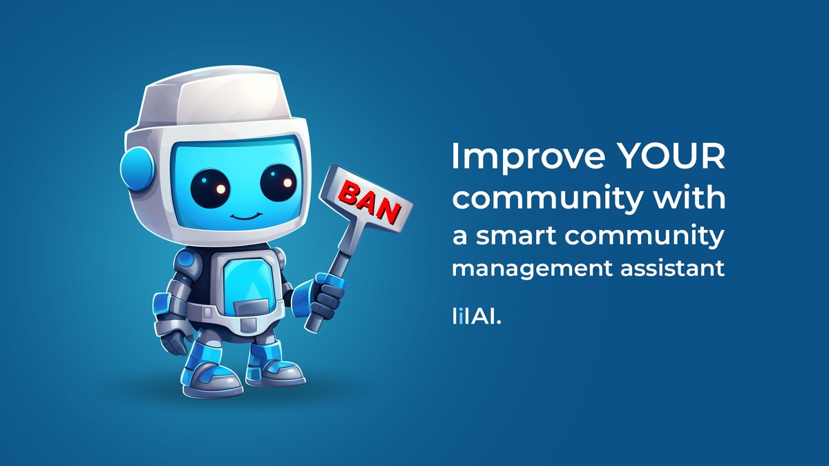 lilTheAI's tweet photo. LilAI is on the cusp of launching the first product in our AI-powered community management suite…

The LilAI AntiSpam Bot is here 🤖 👀

We already have 3 incredible communities signed up to deploy on launch (more on this later)

But what separates us from the TG bot pack? 🧵 👇 https://t.co/2GGaA9aJeJ