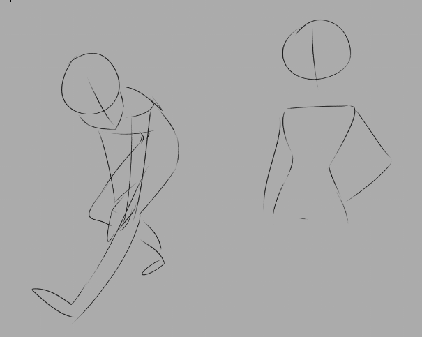 stridersdaily's tweet photo. could you maybe do a post showing how you draw anatomy if it’s not too much trouble..? (ㆀ˘･з･˘) — i hate to say it but there's not much to it, we just sort of go ham with it. this is what our sketches look like https://t.co/cuaakoRhTf https://t.co/mWKuCs6a9L