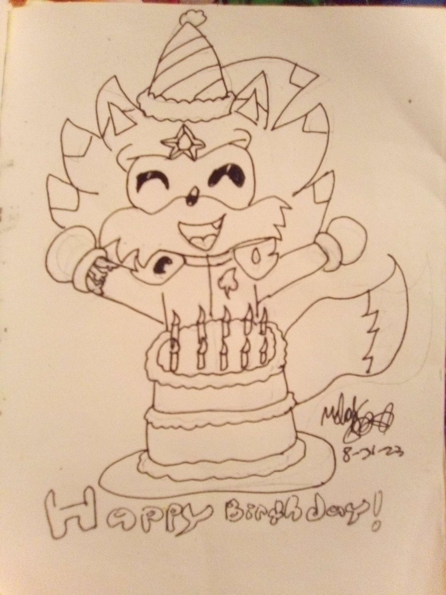 1 More Day Left! 🎂🎂And here 
Is a sneak peek of what I’m working on! 👀