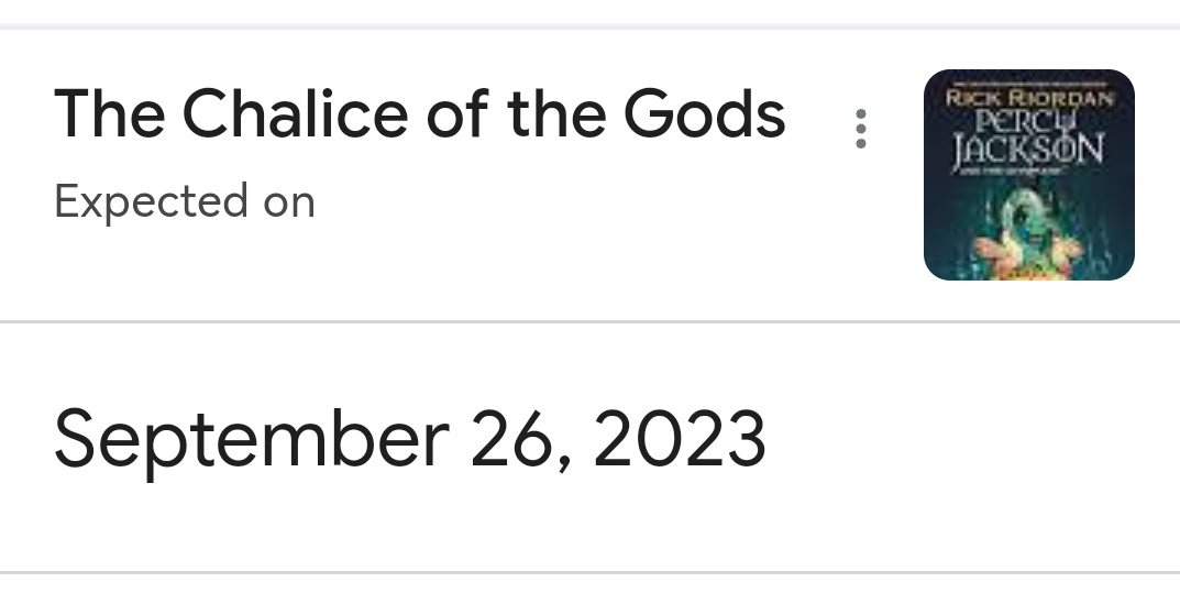 ohgreekgod's tweet photo. a reminder that we're getting a new percy jackson book THIS MONTH!! https://t.co/oaH8VNz8Po