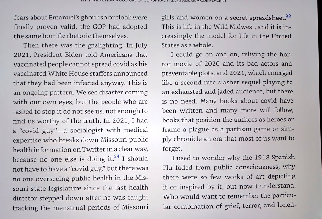 sarahkendzior's tweet photo. Fauci has always been terrible.

The responses to covid from both the Trump and Biden admins have been monstrous.

The CDC lies about and hides public health data. This is common in autocracies.

It doesn't matter your political party. You have been betrayed. https://t.co/E7vnVOw8L6