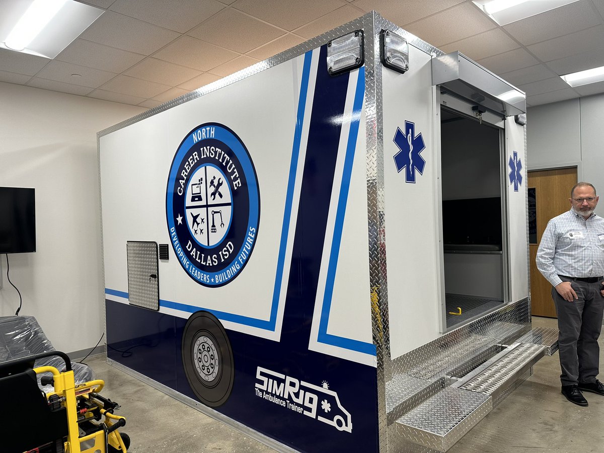 So fun to witness industry professionals learn of what <a href="/dallasschools/">Dallas ISD</a> offer. Here at <a href="/CINorth/">Career Institute North</a>, our students obtain industry-based certifications in transportation, health sciences, construction, advanced manufacturing and more. Join <a href="/DallasEdFound/">Dallas Education Foundation</a> as we invest in our kids