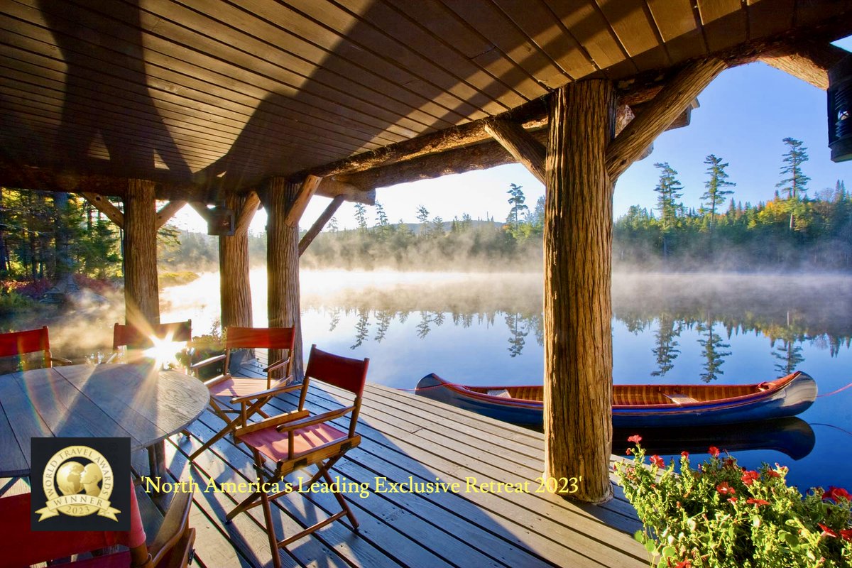 We are honored to be recognized as ‘North America’s Leading Exclusive Retreat 2023’ by <a href="/wtravelawards/">World Travel Awards</a> for the 9th consecutive year! Thank you to all who voted for us to receive this prestigious recognition. #worldtravelawards #adirondacks #iloveny #luxurytravel #visitadks #Travel