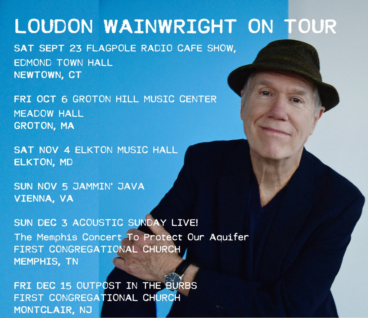New tour dates.