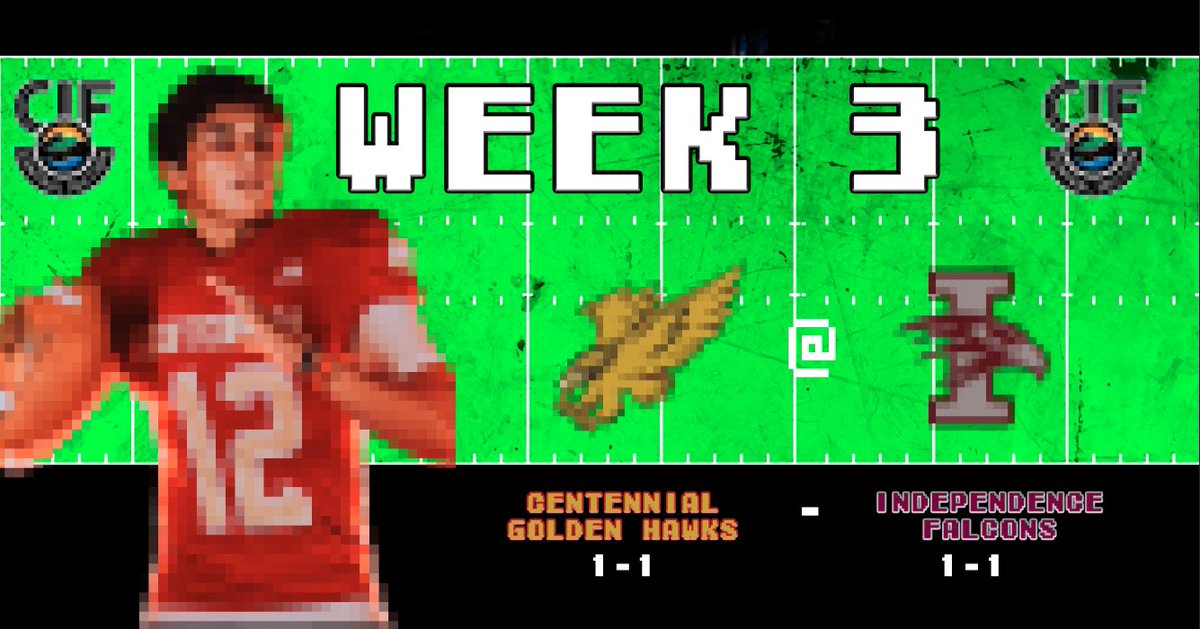 Game day, week 3 loading. 7:30 at independence.