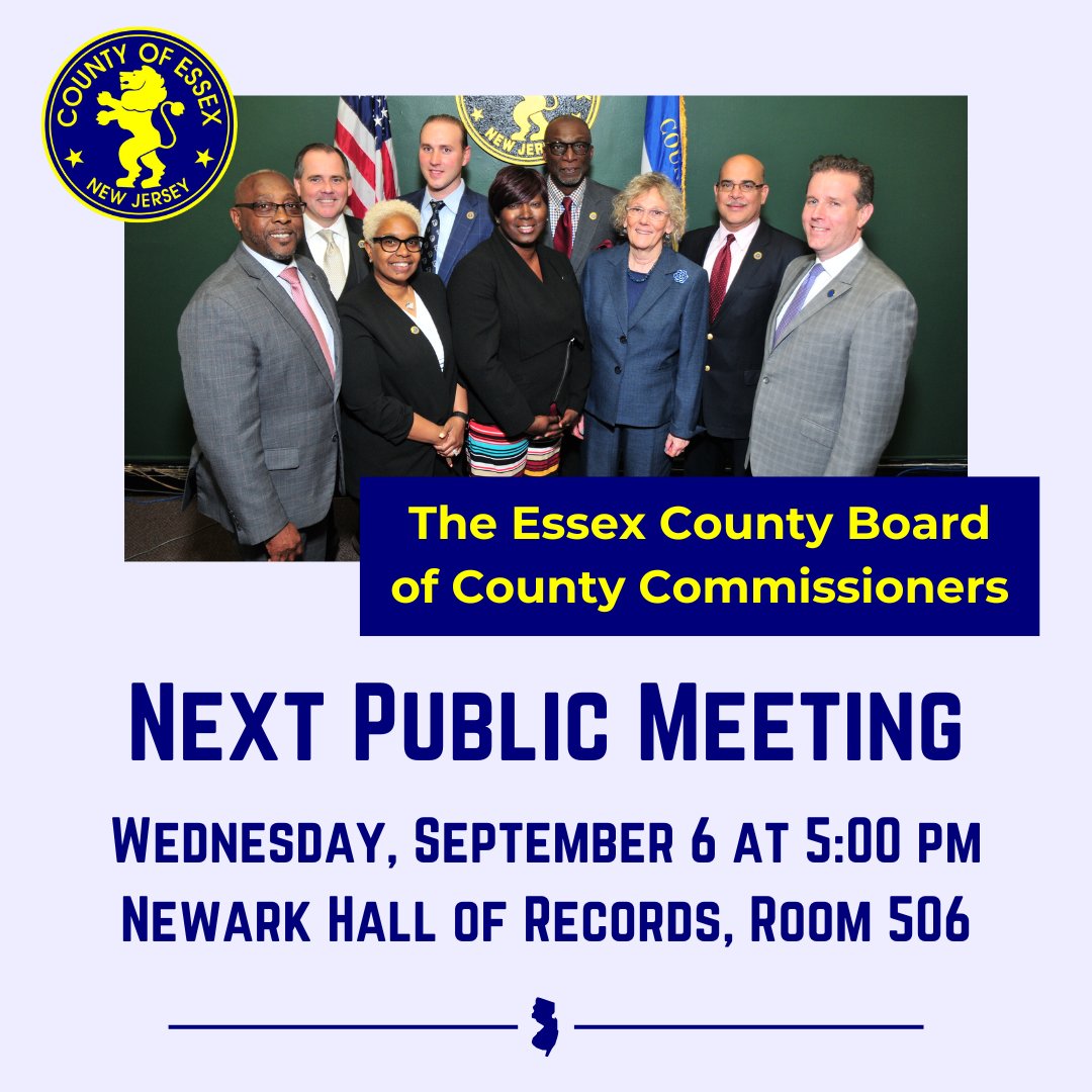 Essex County Board of Commissioners tweet media
