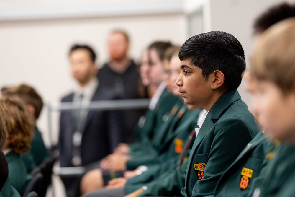 stbenedicts's tweet photo. Good luck to all the new Year 7 students on their Induction Day today as they start their first day of Senior School. There were plenty of (nervous) smiles and, luckily, no tears!
#throughstbenedicts #firstdayofschool #startingyear7 #secondaryschool #seniorschool #schooldays https://t.co/FEOuVlBmjG