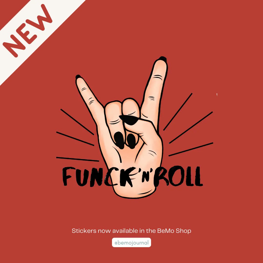 🎸 FUNCK n' Roll.❤️‍🔥  You've got this!

FUNCK 'n' Roll stickers are now available on BeMoJournal.com

#BeMo #BeMoJo #JournalingCommunity #JournalingJourney #TherapeuticJournaling #HealingWords #MindfulJournaling #JournalingForGrowth #mentalhealthstickers