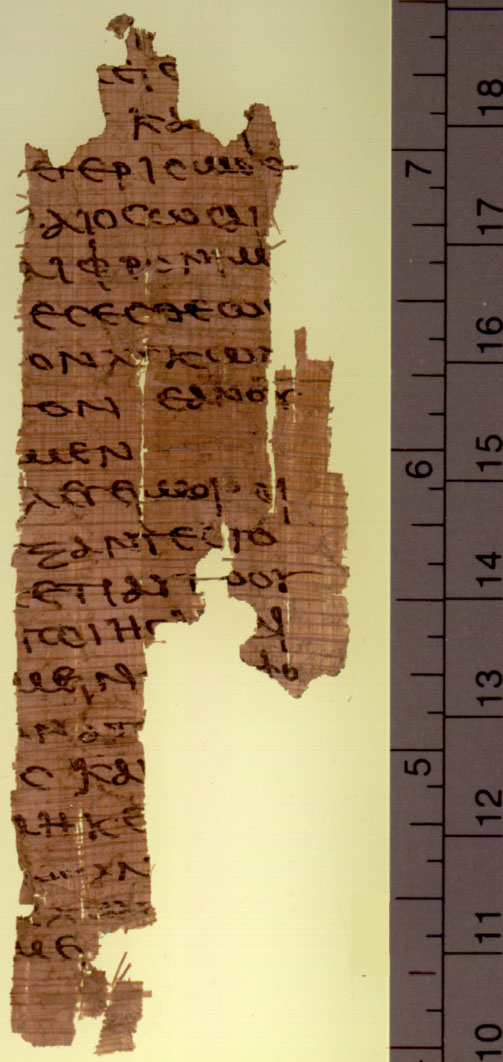 The editors of #POxy5575 compare it to the hand of P.Oxy. 4009 and I must say they look very similar to me. Interestingly, some think P.Oxy. 4009 is from the Gospel of Peter but that is much debated. See here gospelmanuscripts.wordpress.com/greek-mss/p-ox…
