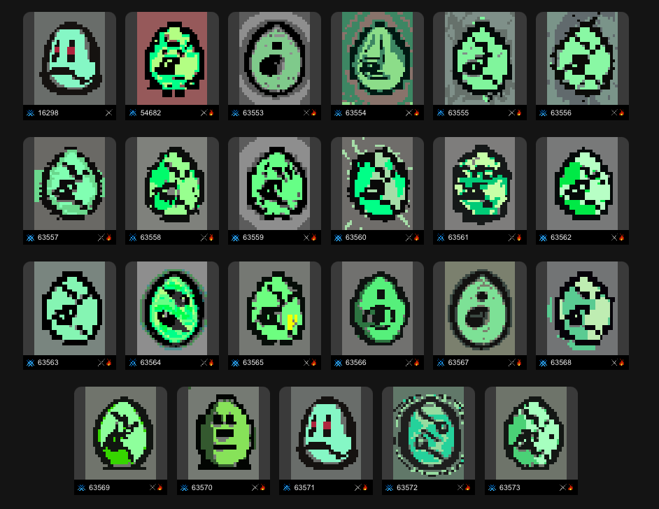 HODL EGGS >>> 1ST DISPENSER.. (I DONT KNOW WHAT THAT MEANS)

$4.20 #BITCOINSTAMPS <a href="/Stampchain/">Bitcoin Stamps (Official) 🪙</a> 

xchain.io/tx/9497286efed…