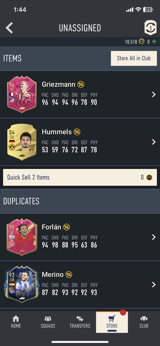jonoszn's tweet photo. @AuzioMF tho the pack weight has been nerfed these are some of my best 84 x 10’s today. #FIFA23 #FUT23 https://t.co/hZdj4CBUJa