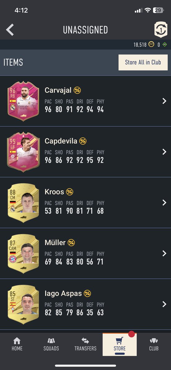 jonoszn's tweet photo. @AuzioMF tho the pack weight has been nerfed these are some of my best 84 x 10’s today. #FIFA23 #FUT23 https://t.co/hZdj4CBUJa