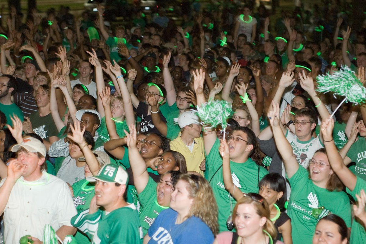UNTSpecColl's tweet photo. We shall bid this #ArchivesHashtagParty #ArchivesCommunity day with the largest community we personally know the #UNT mean green pride! Our students are the heart of our campus. #meangreenfriday https://t.co/Ch4w0svMNV