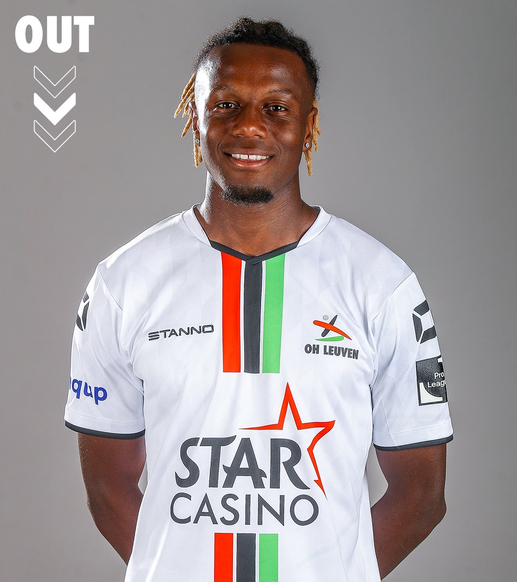 OHLeuven's tweet photo. 🔴 Hamza Mendyl
🟢 Kento Misao

80' | 🔄 (2) | 3-0 | #OHLKVK https://t.co/w6OiHDqC88