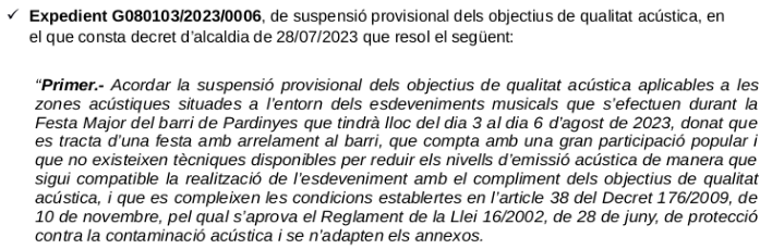 ja_martinezt's tweet photo. @AssumptaFiguera @NuriaMarinCasas @amicsdelalletja @flarrosa @paerialleida @gUrbanaLleida @crismoronmolina Una @paerialleida que és capaç de suspendre els objectius de qualitat acústica d'una zona de la ciutat conculcant drets fonamentals tot avantposant el dret a l'oci... https://t.co/fma71PaJvA https://t.co/h9GKZlQ1uS