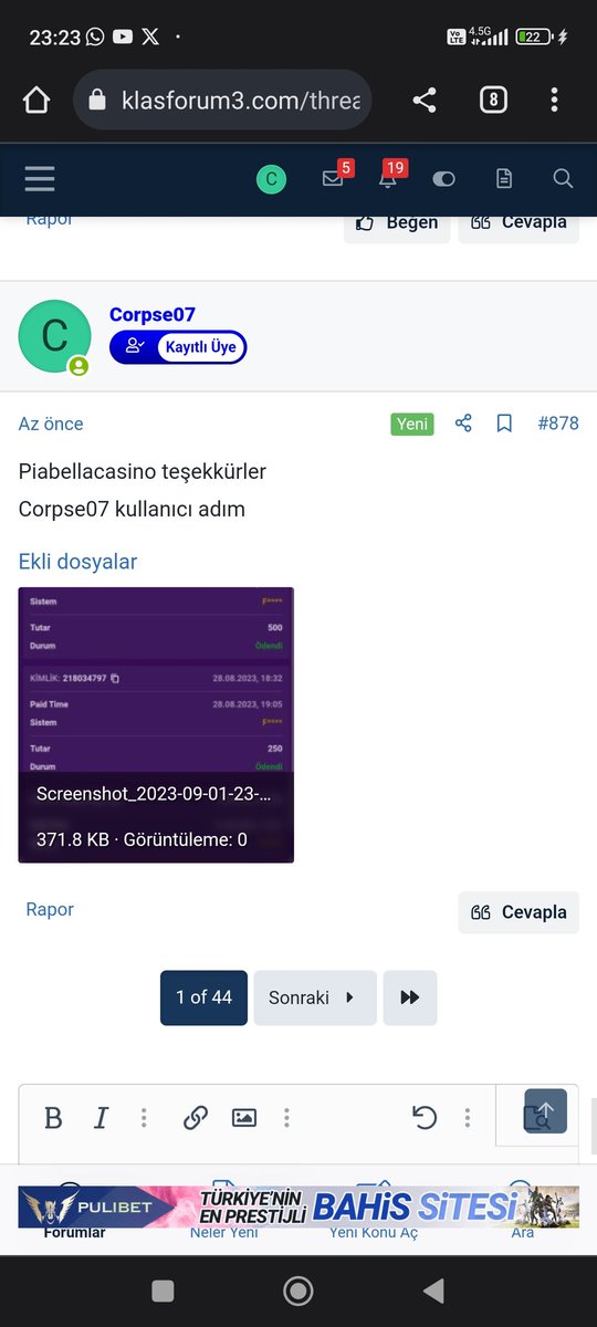 Solvation17's tweet photo. Piabellacasino çekim çok hızlı
Teşekkürler piabellacasino
Corpse07 kullanıcı adım
Klasforumda paylaştım
@OPiabellacasino https://t.co/Yrp8ghSHG0