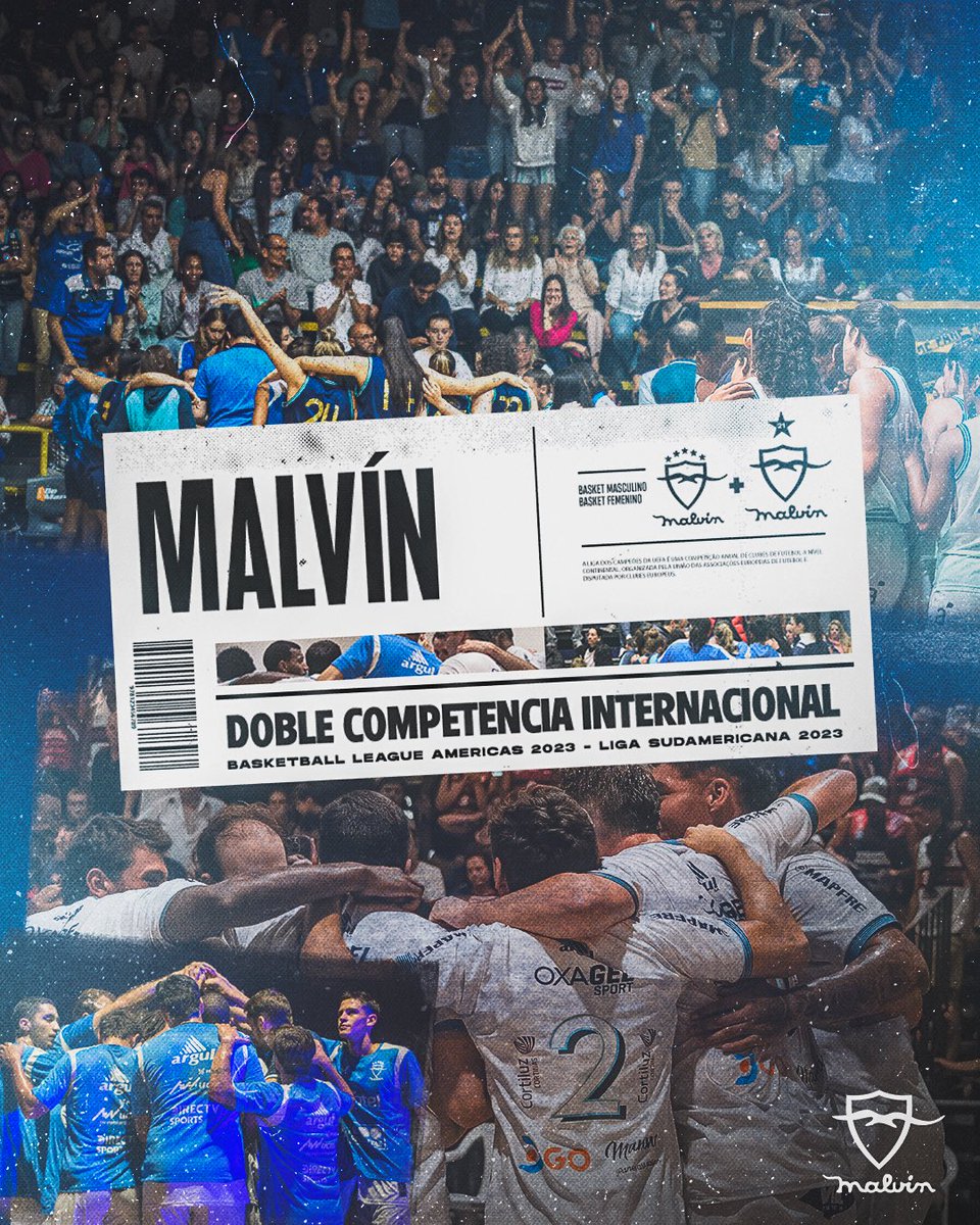 ClubMalvin's tweet photo. ✈️ Yendo no, 𝒍𝒍𝒆𝒈𝒂𝒏𝒅𝒐

🏆 Este año disputaremos la 𝗕𝗮𝘀𝗸𝗲𝘁𝗯𝗮𝗹𝗹 𝗟𝗲𝗮𝗴𝘂𝗲 𝗔𝗺𝗲𝗿𝗶𝗰𝗮𝘀 𝟮𝟬𝟮𝟯 &amp; la 𝗟𝗶𝗴𝗮 𝗦𝘂𝗱𝗮𝗺𝗲𝗿𝗶𝗰𝗮𝗻𝗮

🔵⚪ ¡Vᴀᴍᴏs ʟᴀ ᴘʟᴀʏᴀ!

#85AñosDePasión https://t.co/XUOVLinJ2u